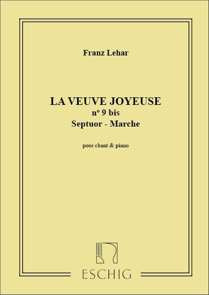 Veuve Joyeuse 8Vedova Allegra) N 9B Cht-Piano
